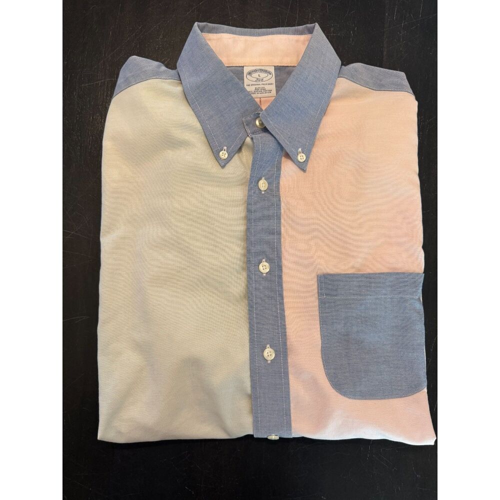 Men's Brooks Brothers button-down shirt in excellent used condition, L - Picture 2 of 4